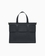 Bolso shopping con logotipo y bandolera extraíble black